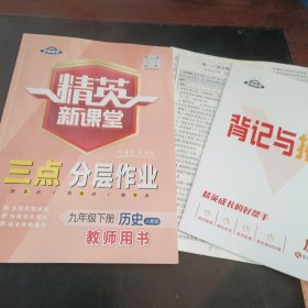 精英新课堂三点分层作业九年级下册历史教师用书