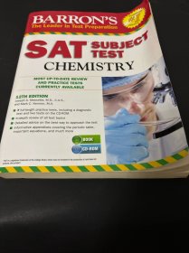 Barron’s SAT Subject Test, Chemistry with CD 12t