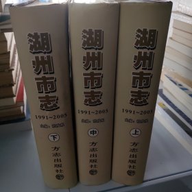 湖州市志:1991～2005 上中下