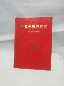 中共合肥市委志（1926.9--1995.5）