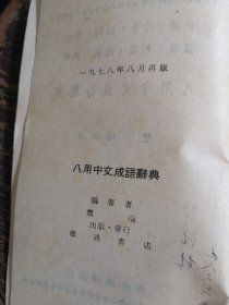 八八用中文成语典