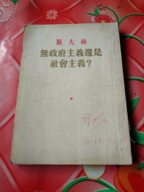 斯大林:无政府主义还是社会主义？