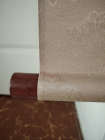 (1)绢本挂轴老画《山水风景图》原装原裱，回流精品，绢本 品相好，双轴头完整，绫装，品相如图 钤印白杨，尺寸186cmX53.5cm