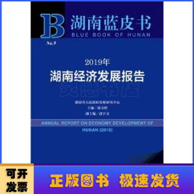 2019年湖南经济发展报告