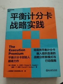 平衡计分卡战略实践：完全将平衡计分卡融入组织血液的战略分析新模式与行动指南