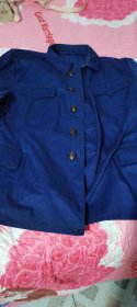 蓝色，工装上衣，1982年，101厂，正三号，九品以上