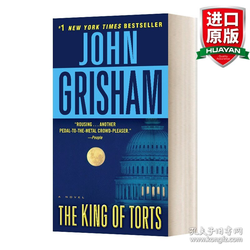 英文原版 The King of Torts: a Novel 诉讼之王 John Grisham约翰·格里森姆 英文版 进口英语原版书籍