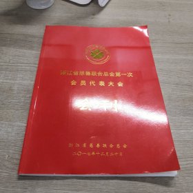 浙江省慈善联合总会第一次会员代表大会会刊