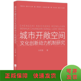 城市开敞空间文化创新动力机制研究