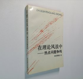 在理论风浪中 热点问题争鸣 大32开 平装本