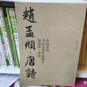 中国历代书法名家作品集字：赵孟頫·唐诗