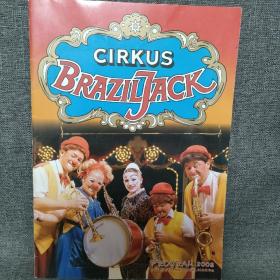 Cirkus Braziljack 杂技团节目单 瑞典语