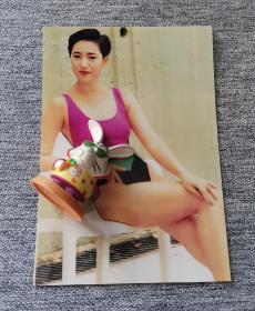 陈法蓉泳装性感的五寸照片明星泳装