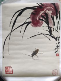 限量版齐白石画“潜山老人”版画！