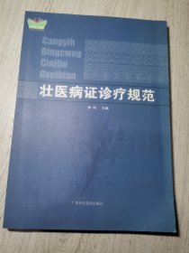 壮医病证诊疗规范/中国东盟传统医药文库