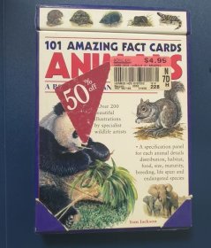 101 AMAZING FACT CARDS ANIMALS 101张奇妙动物知识卡片