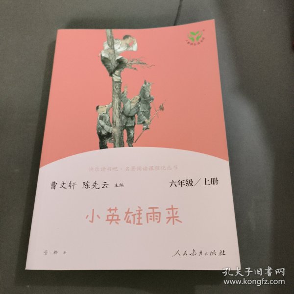 快乐读书吧小英雄雨来人教版配合统编语文“快乐读书吧”栏目同步使用六年级上册