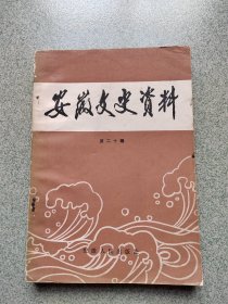 安徽文史资料(第二十辑)