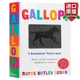 A Scanimation Book: Gallop! 神奇动画书：奔跑 