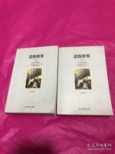 世界文学名著:悲惨世界(全译本)(套装共2册)