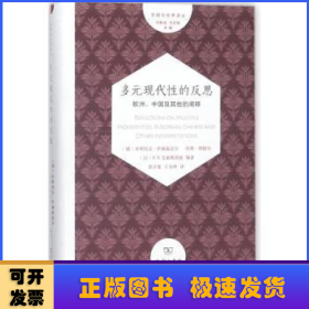 多元现代性的反思：欧洲、中国及其他的阐释/文明与世界译丛