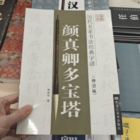 历代名家书法经典字谱：颜真卿多宝塔（修订版）
