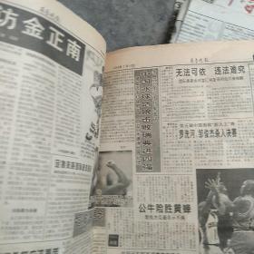 1998年山东齐鲁晚报20张合售如图