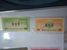 1980年平顶山市市内油票2全高品