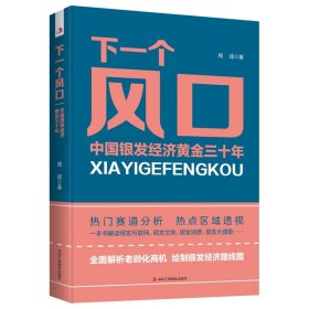 下一个风口：中国银发经济黄金三十年 9787515839233