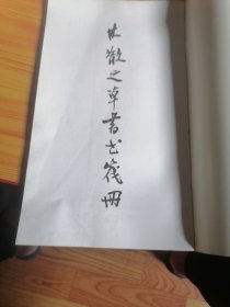 林散之草书书筏册
