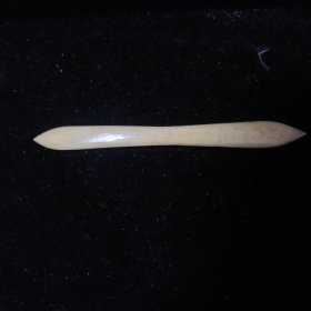 明清双尖骨簪子