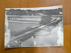 五十年代香港新界卡车道路黑白老照片