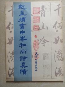 赵孟頫书中峰和尚诗真迹