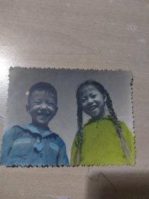 六十年代初上色老照片一张12X9