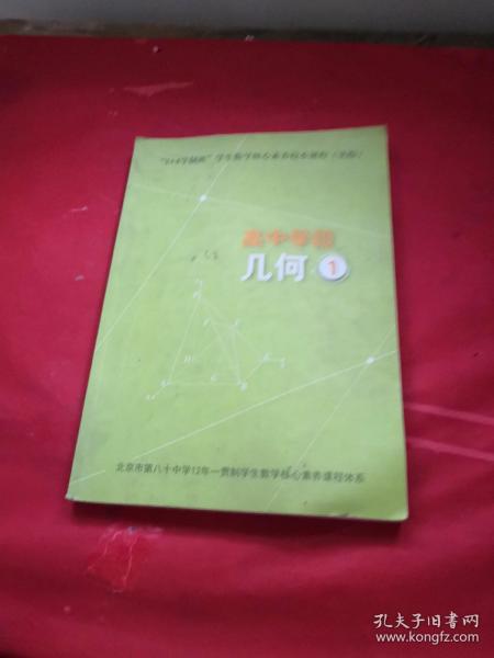 2+4学制班”学生数学核心素养校本课程实验.高中学段： 几何 1