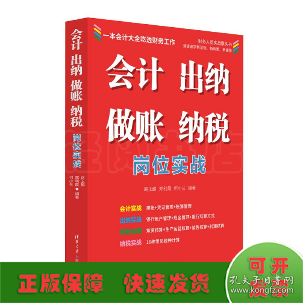 会计 出纳 做账 纳税岗位实战