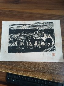 汪刃锋《骆驼队》