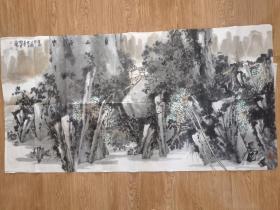 中美協(xié)會員李浩宇精品山水