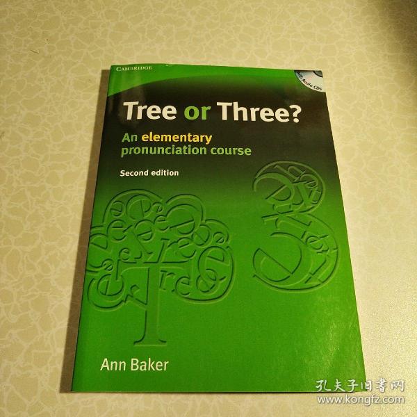 Tree or Three?：An Elementary Pronunciation Course (Face2face S)含三张光盘