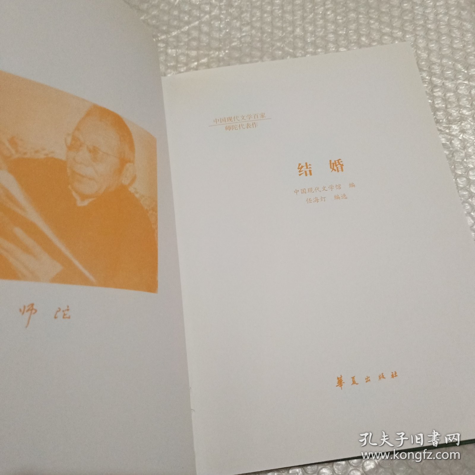 中国现代文学百家 结婚