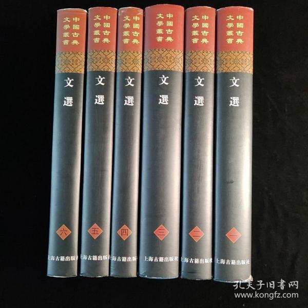 文选(全六册)(精)(中国古典文学丛书）