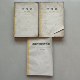 伊拉克(上下)+混乱时期的伊拉克 3本合售