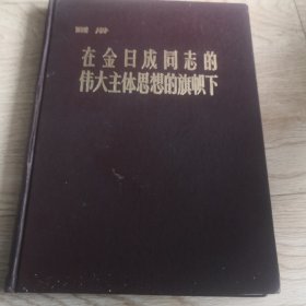 在金日成同志的伟大主体思想的旗帜下（画册）