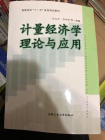 计量经济学理论与应用