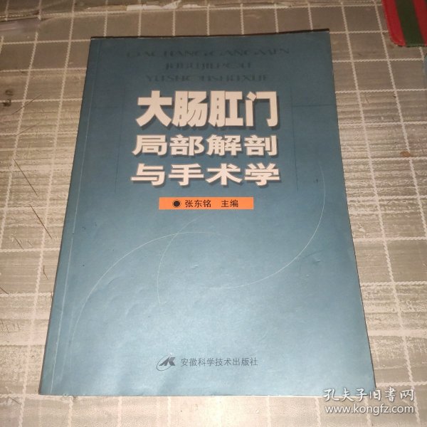 大肠肛门局部解剖与手术学（第3版）