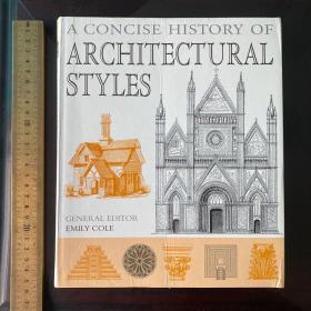 A concise history architectural styles postmodern art philosophy language people culture architecture theory 英文原版软精装