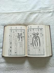 金石大字典（精装上下两册全）