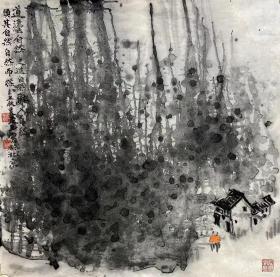 吴定玉山水画，道法自然