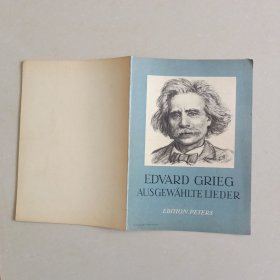 EDVARD GRIEG AUSGEWAHLTE LIEDER