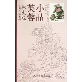 芙蓉小品(原大版实用白描画稿)